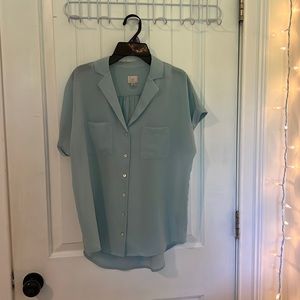 Baby Blue Blouse